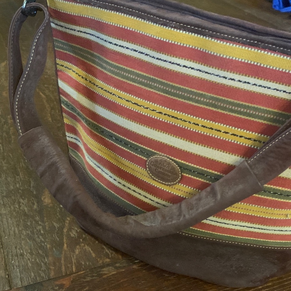 Guatemala Colorful Striped Shoulder Bag